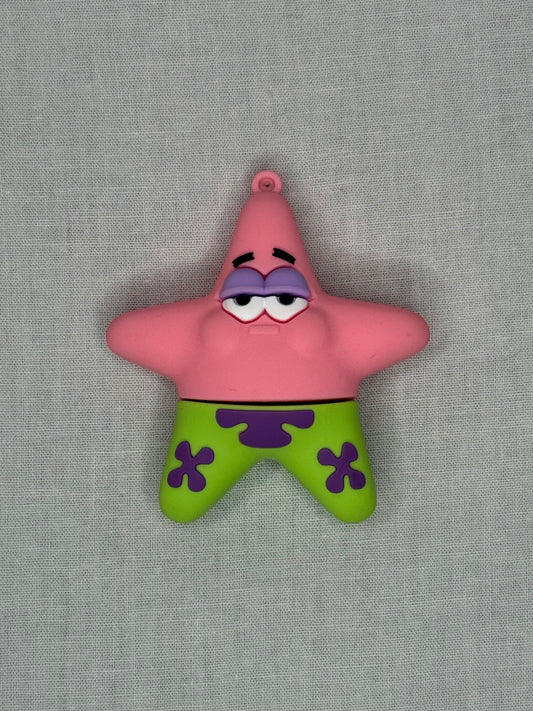 Sponge Character Ornament/Keychain Charm -- Starfish Cartoon Character